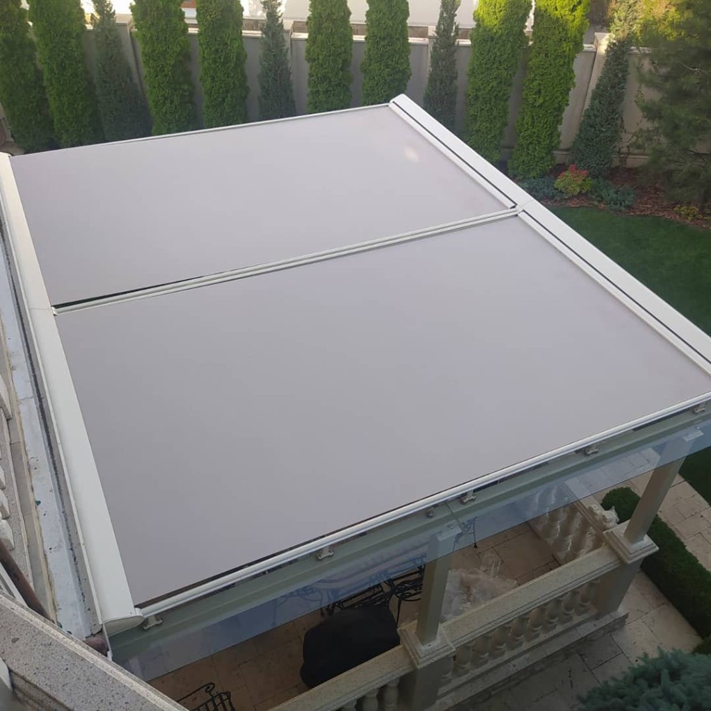 Маркиза ERA для зимнего сада — вид сверху